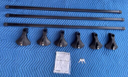 inno ルーフバー(INB137)×3本 & ステー(INLDK)×3セット