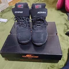 KOMINE★バイクライディングシューズ 23.5☆FTC Riding Shoes★BK-061の画像