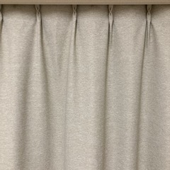 無印のカーテン２枚