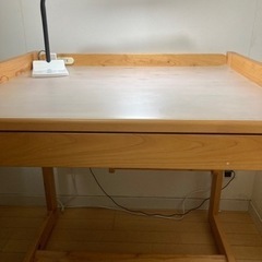 国産ヒノキの学習机