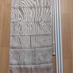 突っ張り棚 突っ張り棒 のれんの画像