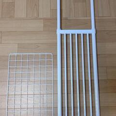 突っ張り棚 突っ張り棒 のれんの画像