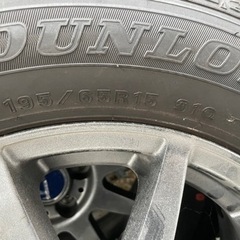ダンロップ　スタッドレス　15インチの画像