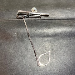 パール　ネクタイピン　カフスの画像