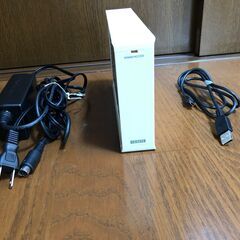 IOデータ製 外付け250GBハードディスクの画像