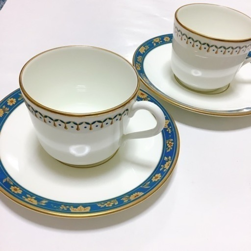 リチャード ジノリ 1735・ティーカップ&ソーサー  2客