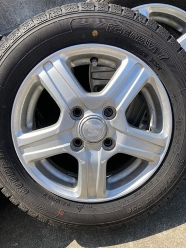 スタッドレスタイヤ　155 65 R13 4本セット　ワゴンR ミラ