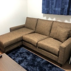 3人掛けソファー・美品の画像