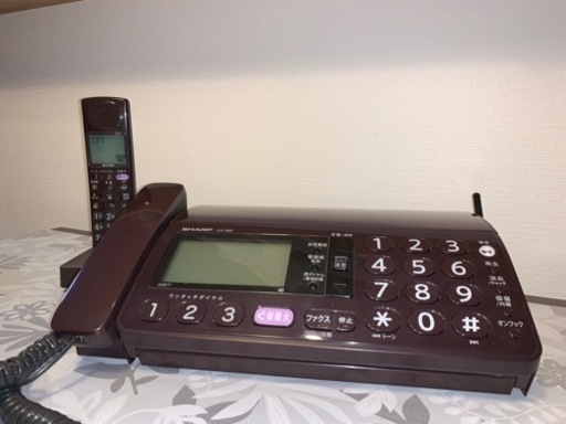 ♫動作良好・美品♫ シャープ　デジタルコードレスFAX