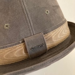 美品！ハット　中折れ帽子　メンズの画像