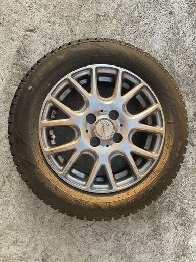 至急！☆HIFLY　スタッドレスタイヤ＆アルミホイール　2019年生　山は結構残ってます。　175/65R14☆
