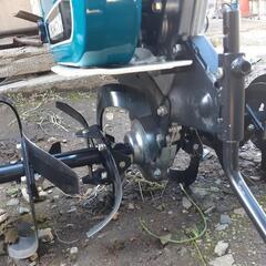 発送不可・手渡しのみ　1回のみ使用　耕運機　マキタ　管理機　家庭用　耕うん機の画像