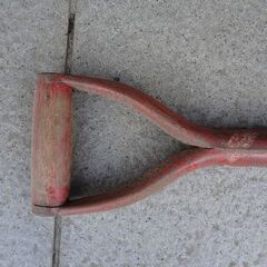 古い農業用フォーク　4本爪の画像