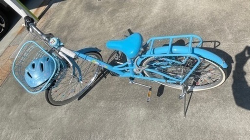 自転車　22インチ　女の子