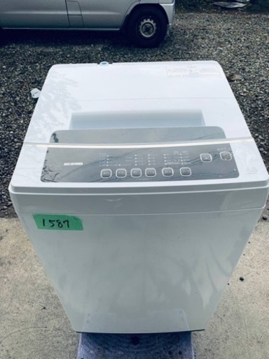 1587番 アイリスオーヤマ✨電気洗濯機✨IAW-T60ZE‼️
