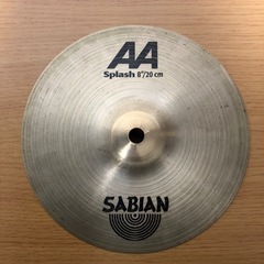 スプラッシュシンバル SABIAN（中古）