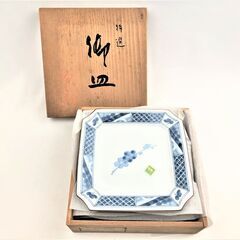　＠　特選 御皿 ノリタケ 角皿 若宮シリーズ 木箱入り 5枚セ...