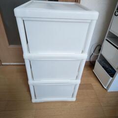 収納３段引き出し０円の画像