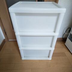 収納３段引き出し０円の画像