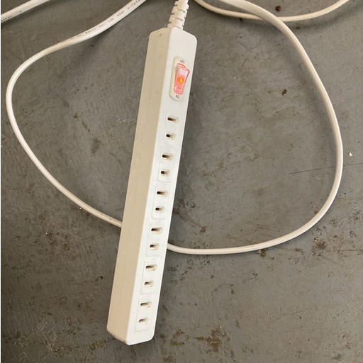 電源 タップ 延長 コード スイッチ付き 節電 省エネ 6個口 コンセント 約1.5m 節電タップ 電源タップ