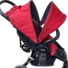 britax ベビーカー レッド