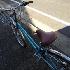 中古自転車2509 日本製 26インチ 3段ギヤ LEDオートライト