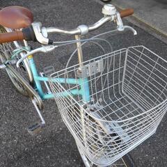 中古自転車2509 日本製 26インチ 3段ギヤ LEDオートライト