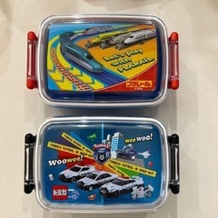 トミカ　プラレール  お弁当箱