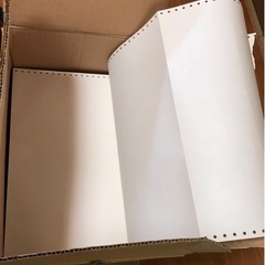 連続伝票用紙 白紙 15×11インチ  KPSーK15 (1P 2000枚) 1.5箱の画像