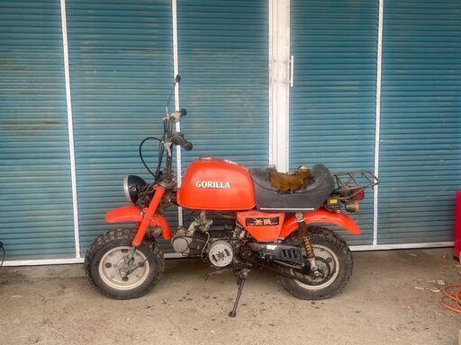【全国陸送可】ゴリラ 現状販売 検)モンキー エイプ シャリー モトコンポ ダックス モトラ 4ミニ 4st 2st 原付 ミニバイク 不動 実働