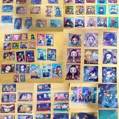 鬼滅の刃 フィギュアセット　15体セット（大量の未使用キーホルダー等グッズのおまけ付）の画像