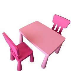 IKEA MAMMUT マンムット　テーブル&チェア