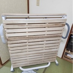 （受渡決定）折りたたみベッド　シングルの画像