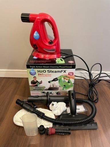 水圧洗浄機 スチームクリーナー H2O SteamFX ダイレクトテレショップ