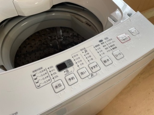 040507 ニトリ 6.0kg洗濯機 2019年製