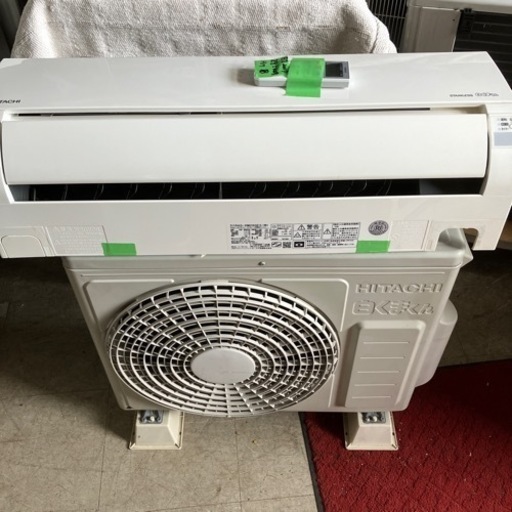 佐賀中古エアコン日立2017年2.8KW77番税込取付込