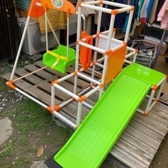 【お取引先決定】キッズジャングルジム　WORLD おりたたみロン...