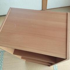 無料 カラーボックス 3段 ナチュラルの画像