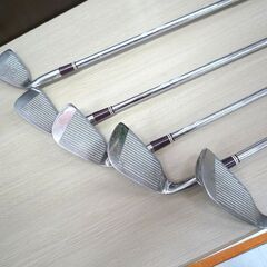 ゴルフ レディース アイアンセット 5本セット Pro dyn elza スチールシャフト 中古 苫小牧西店の画像