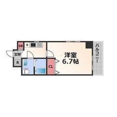 ✅家賃まで負担✅初期費用無料🎉野江内代駅9分🎉単身オール電化1Kの画像