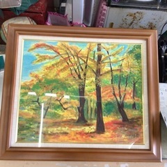 油絵額縁　F12 77×66cm オーク