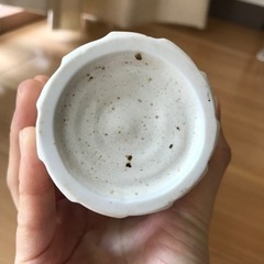 陶器カップ　高さ：約12cmの画像