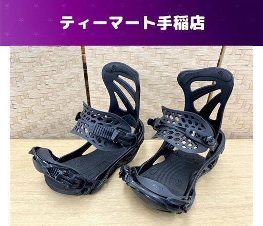 FLUX DSL SMサイズ ブラック×ホワイト バインディング ビンディング スノーボード フラックス 札幌市手稲区