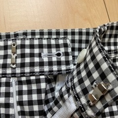 ギンガムチェック　パンツ　エフデ　ef-deの画像