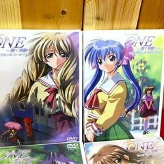 【 アニメ　ONE～輝く季節へ～】DVDボックスセット　1巻～4巻 全4話　特典カード付　現状品の画像