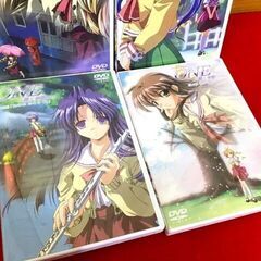 【 アニメ　ONE～輝く季節へ～】DVDボックスセット　1巻～4巻 全4話　特典カード付　現状品の画像