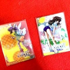 【 アニメ　ONE～輝く季節へ～】DVDボックスセット　1巻～4巻 全4話　特典カード付　現状品の画像