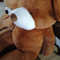 特大 くまのぬいぐるみ  2M以上  特注  ２つセット の画像