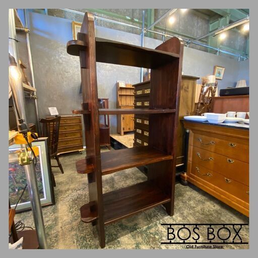 レトロ モダン 棚 アンティーク●E033C380