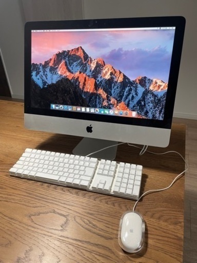 【中古】Mac 21.5インチ　液晶一体型
